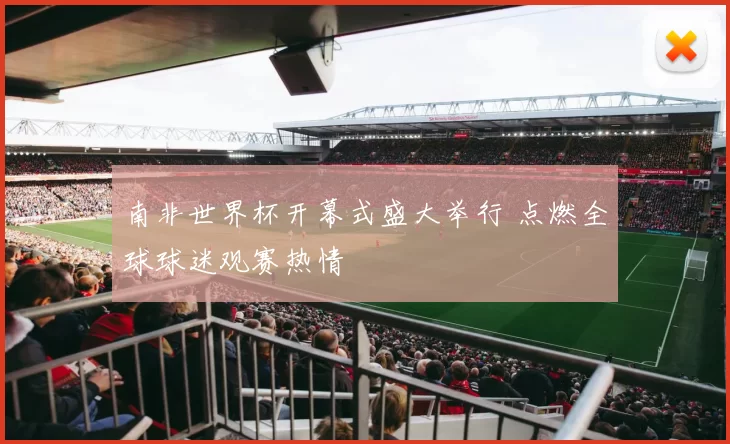 南非世界杯开幕式盛大举行 点燃全球球迷观赛热情